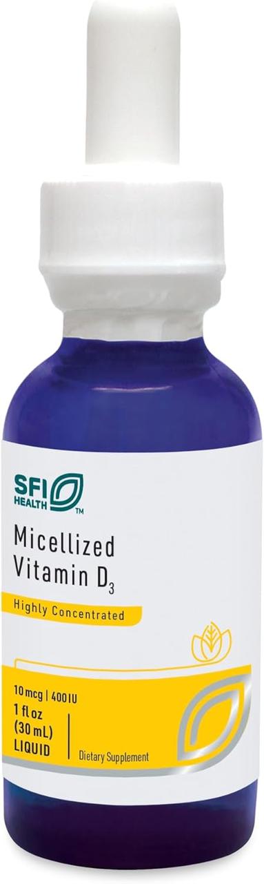 Klaire Micellized Vitamin D3 400 IU / Вітамін Д3 Міцелізований 30 мл