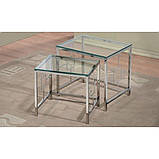 Комплект журнальних столиків у стилі LOFT (NS-304), фото 2