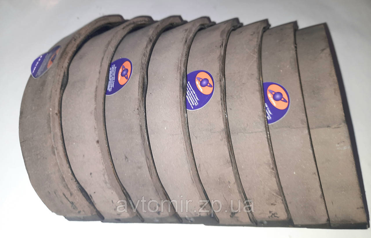 Колодки гальмівні ЗАЗ 968, Запобіжник комплект 8 шт.