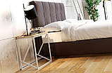Приліжковий столик у стилі LOFT (NS-1481), фото 4
