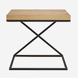 Приставний столик у стилі LOFT (NS-1518), фото 3