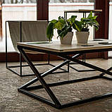 Кавовий журнальний столик у стилі LOFT (NS-546), фото 3