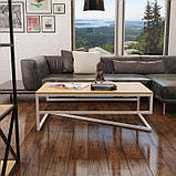Кавовий журнальний столик у стилі LOFT (NS-620), фото 4