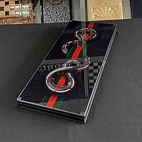 Дизайнерські нарди зі скла Gucci, 61×27×5см, арт.250101, фото 4