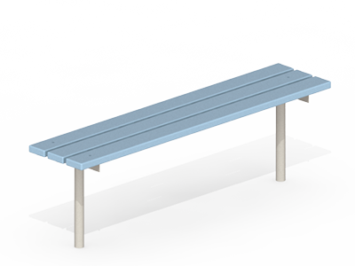 Лавочка садова Loft D88, фото 1