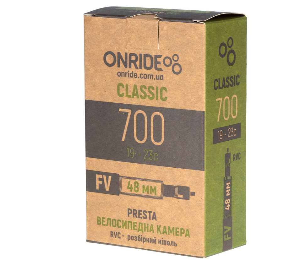 Камера ONRIDE Classic 700х19/23C FV48 RVC, фото 1