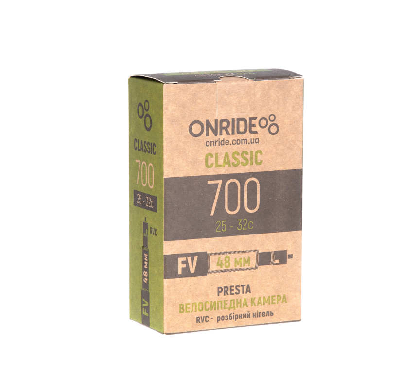 Камера ONRIDE Classic 700х25/32C FV48 RVC, фото 1