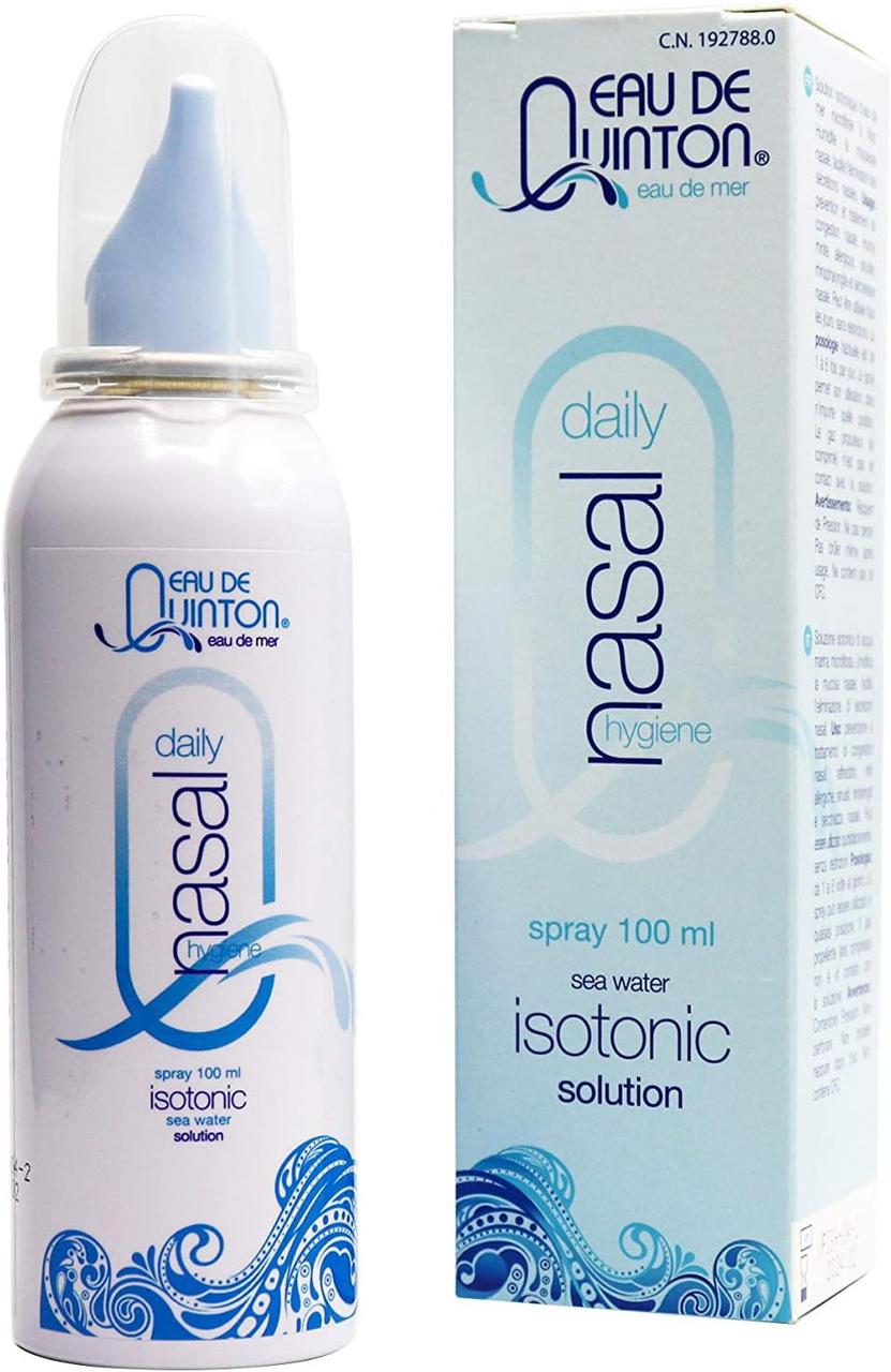 Quicksilver Scientific Quinton Daily Nasal-Isotonic / Спрей назальний щоденний з морської води 29% 100 мл