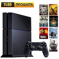PlayStation 4 FAT 1000+ игр; Прошивка (11.00); +Гарантия