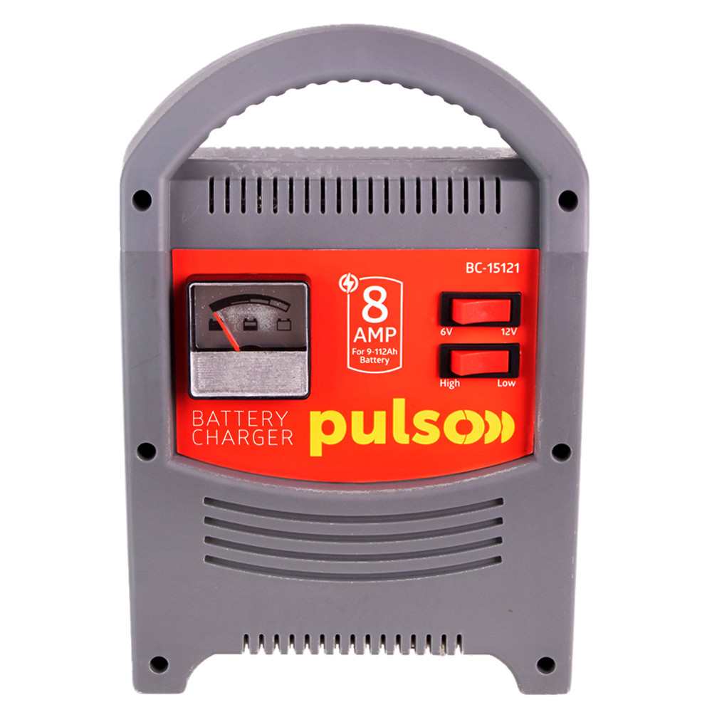 Зарядний пристрій PULSO BC-15121 6-12V/8A/9-112AHR/стрілковий індикатор