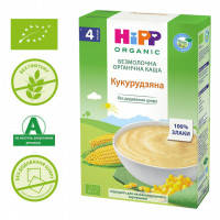 Дитяча каша HiPP органічна Кукурудзяна +4 міс. 200 гр (9062300139911)