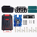 Корпус для шурупокрута 5S2P10*18650 5.5*2.1 для АКБ-інструменту 21V+плата BMS, фото 3