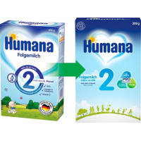 Дитяча суміш Humana 2 молочна з пребіотиками 300 г (4031244720276)