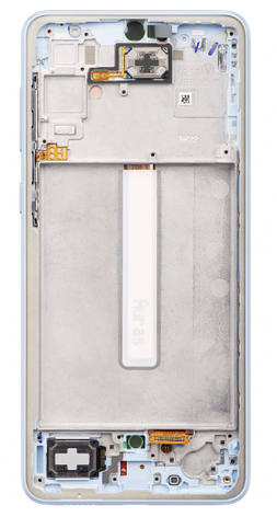 Дисплей (екран) для Samsung A336 Galaxy A33 5G, чорний, OLED, з широкою рамкою, з передньою панеллю, Blue, фото 1