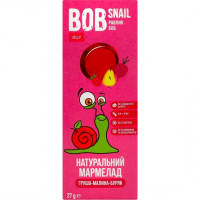 Мармелад Bob Snail груша-малина-буряк 27 г (4820219344216)