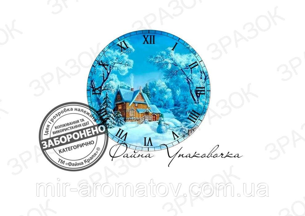 №3 Наклейка "Годинник синій» 10шт