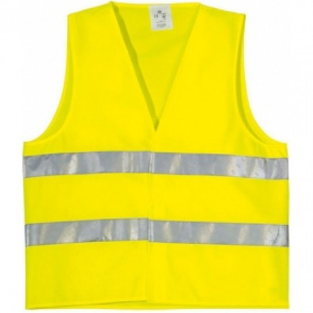Сигнальний світловідбиваючий лимонний жилет (вага 120 грам) BF