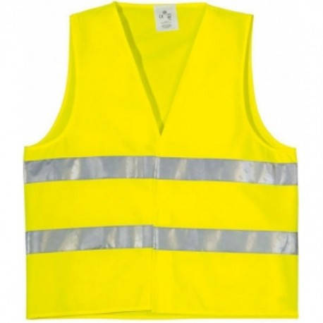 Сигнальний світловідбиваючий лимонний жилет (вага 120 грам) BF, фото 1