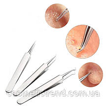 Інструменти для чищення обличчя косметологічні професійні (набір 7 предметів + футбол), фото 4