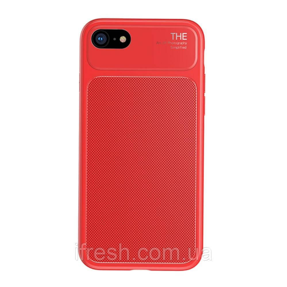 Чохол Baseus для iPhone SE 2022/ 2020/ 8/ 7 - Knight Case, Red (WIAPIPH8N-JU09), фото 1