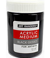 Грунт акриловий чорний художній 500 мл Art Ranger
