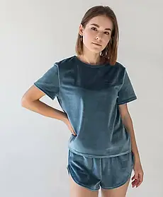 Плюшевий жіночий комплект