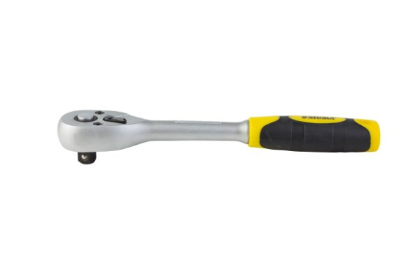 Ключ тріскачка 3/8", з храповим механізмом, 200мм на 72 зуби Sigma 6050031