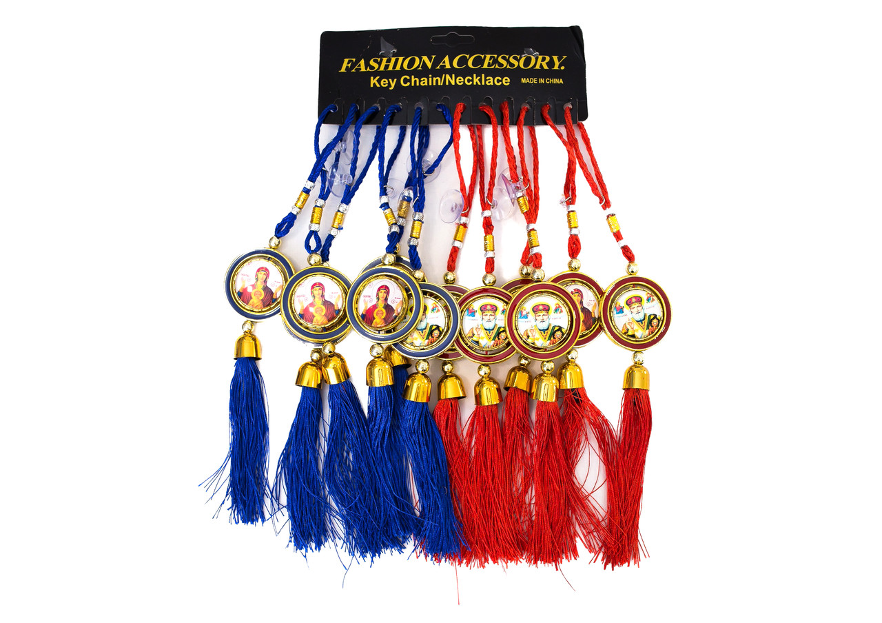 Дуже красива підвіска в машину з іконкою крутяща православна