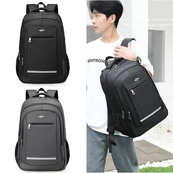 Рюкзак спортивний міський 51*33 см на блискавці з кишенею в різних кольорах Kay