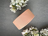 Стрічка репсова 4 см, 25 ярд оптом персикового (petal peach)  кольору, фото 2