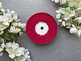 Стрічка репсова 2,5 см, 25 ярд оптом малинового (azalea) кольору, фото 6