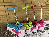 Самокат триколісний Scooter MG002A Салатовий ORG, фото 7