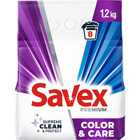 Оригінал! Пральний порошок Savex Color & Care 1.2 кг (3800024018305) - Вища Якість!