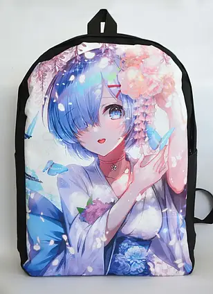 Рюкзак аніме Re:Zero Рем з сакурою
