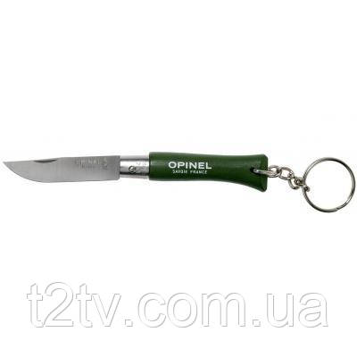 Ніж Opinel 4 Inox VRI Green (002054)