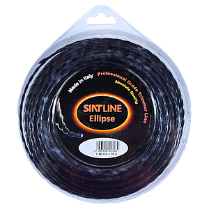 Жилка для тримера Siat / Сіат спіральна 2,4 мм x 70 м (Siat Ellipse Twist Black для мотокоси) (Італія)