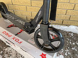 Самокат FOX PRO складаний Чорний ORG, фото 10