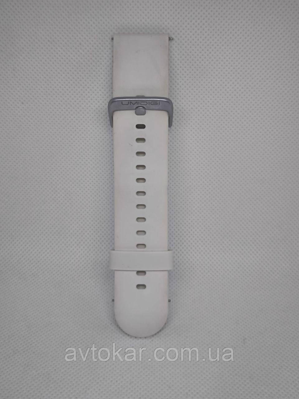 Ремінець для смарт годинника Silicone 22mm white ORG, фото 1