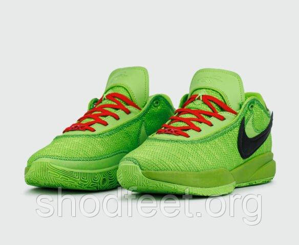Баскетбольні кросівки Nike LeBron XX (20) Green