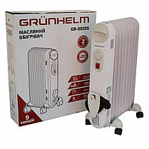 Масляний обігрівач Grunhelm GR-0920S SLIM, фото 5