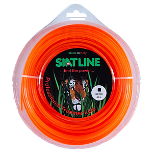 Жилка для тримера Siat / Сіат квадратна 3,3 мм x 40 / 167 м (Siat Square Orange для мотокоси) (Італія)