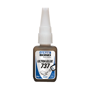 Миттєвий клей OneBond 737 20 г (стійкий до ударів)