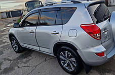 Накладки на арки  4шт  чорні  ABS-пластик  для Toyota Rav 4 2006-2013 рр, фото 2