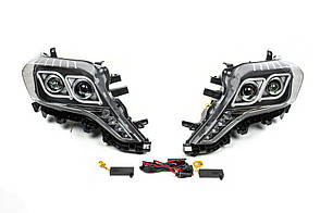 Передня оптика FullLED  2013-2017  2 шт  для Toyota Land Cruiser Prado 150, фото 1