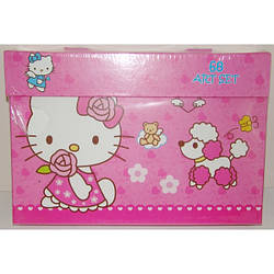 Набір для дитячої творчості "Kitty" (68 предметів) чемодан