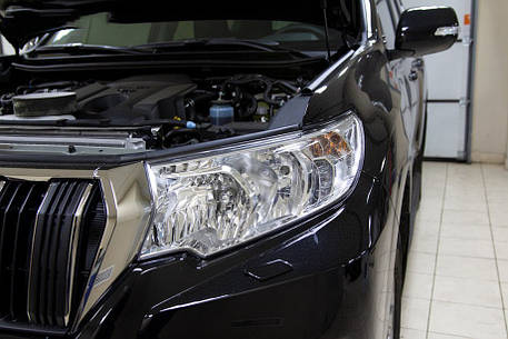 Вія на фару водійська сторона для рефлекторної для Toyota Land Cruiser Prado 150, фото 1