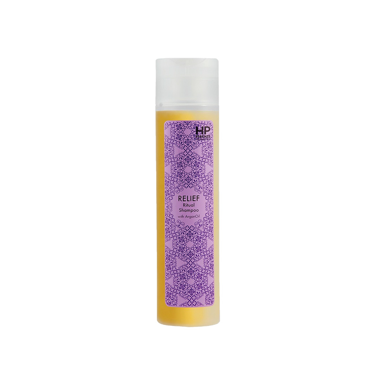Відновлюючий шампунь для волосся з кератином та олією аргани HP Firenze Relief Ritual Shampoo, 250 мл (1122)