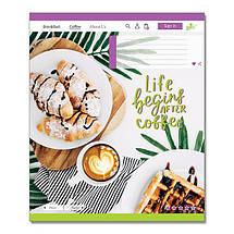 Зошит 36_листов лінія "Бріск" / Інста Кава, фото 3