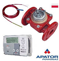 Лічильник тепла (теплочика, тепломір) Apator LQM-III-FAUN 25 DN-65 механічний комутальний