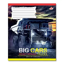 Зошит 18 арк. клітинка "Бріск" / Big CARS, фото 2